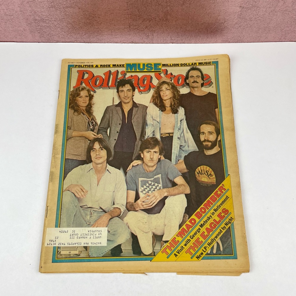 Vintage Rolling Stone Magazine Mad Bomber Bob Dylan Fleetwood Mac November 1979